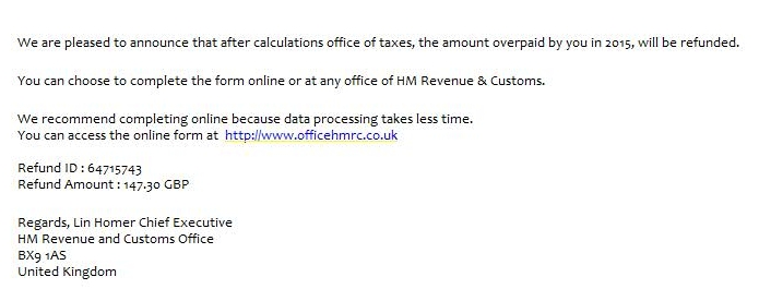 hm revenue overpaid tax